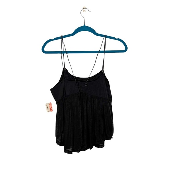 NWT Free People Movement Black Catch Me Drift Flowy Tank Top - Picture 7 of 12